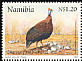 Helmeted Guineafowl Numida meleagris  1997 Greetings stamp 