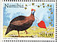 Helmeted Guineafowl Numida meleagris  1997 Greetings stamp 5v booklet