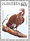 Lappet-faced Vulture Torgos tracheliotos  1998 Flora and fauna 18v booklet
