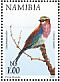 Lilac-breasted Roller Coracias caudatus  1998 Flora and fauna 18v booklet