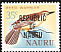 Nauru Reed Warbler Acrocephalus rehsei  1968 Overprint REPUBLIC OF NAURU on 1966.02 