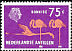 American Flamingo Phoenicopterus ruber  1973 Definitives 