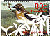 Whinchat Saxicola rubetra  2001 Royal Dutch Society for Nature (KNNV) 5v booklet