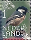 Coal Tit Periparus ater  2020 Birds of woods Sheet, sa