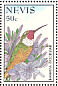 Bahama Woodstar Nesophlox evelynae  1995 Hummingbirds of the West Indies Sheet