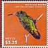 Antillean Mango Anthracothorax dominicus  2013 Hummingbirds Sheet
