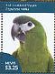Red-shouldered Macaw Diopsittaca nobilis  2014 Macaws Sheet