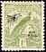 Raggiana Bird-of-paradise Paradisaea raggiana  1931 Overprint AIRMAIL on 1931.01 