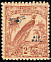 Raggiana Bird-of-paradise Paradisaea raggiana  1932 Overprint AIRMAIL on 1932.01 