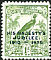Raggiana Bird-of-paradise Paradisaea raggiana  1935 Overprint HIS MAJESTYS... on 1932.01 