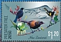 Stitchbird Notiomystis cincta  2018 Macao 2018, Predator free 2050 Sheet