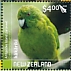 Antipodes Parakeet Cyanoramphus unicolor  2020 Kakariki - New Zealand Parakeets Sheet