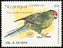 Red-crowned Parakeet Cyanoramphus novaezelandiae  1990 New Zealand 90 