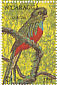 Resplendent Quetzal Pharomachrus mocinno  1992 Save the tropical rainforest 16v sheet