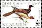 Highland Guan Penelopina nigra  1994 WWF Strip