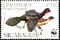 Highland Guan Penelopina nigra  1994 WWF Strip