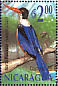 Black-capped Kingfisher Halcyon pileata  1995 Exotic birds Sheet