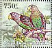 Cape Parrot Poicephalus robustus  2013 Parrots Sheet