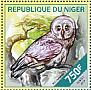 Great Grey Owl Strix nebulosa  2014 Owls Sheet