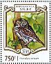 Pearl-spotted Owlet Glaucidium perlatum  2015 Owls Sheet