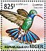 Broad-billed Hummingbird Cynanthus latirostris  2015 Hummingbirds Sheet