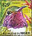 Purple-throated Woodstar Philodice mitchellii  2015 Hummingbirds Sheet