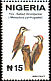 Fire-bellied Woodpecker Chloropicus pyrrhogaster  2001 Definitives 8v set