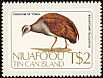 Tongan Megapode Megapodius pritchardii  1983 Birds of Niuafoou sa