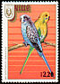 Budgerigar Melopsittacus undulatus  1986 Stampex 86 