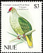 Crimson-crowned Fruit Dove Ptilinopus porphyraceus  1992 Birds 