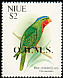 Blue-crowned Lorikeet Vini australis