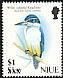 Pacific Kingfisher Todiramphus sacer  1996 Surcharge on 1992.01-2 