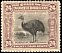 Dwarf Cassowary Casuarius bennetti  1909 Definitives 