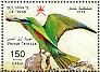 Blue-cheeked Bee-eater Merops persicus  2014 Wildlife in Oman Sheet