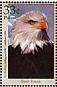 Bald Eagle Haliaeetus leucocephalus  2000 New and recovering species 6v sheet