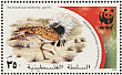 Macqueen's Bustard Chlamydotis macqueenii  2001 WWF Sheet with 2 sets