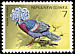 Victoria Crowned Pigeon Goura victoria  1977 Fauna conservation 