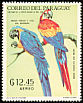 Blue-and-yellow Macaw Ara ararauna  1969 Latin American wildlife 