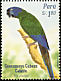 Blue-headed Macaw Primolius couloni  2004 Endangered fauna 2v set