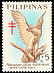 Philippine Eagle Pithecophaga jefferyi  1967 Relief fund 