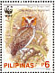 Negros Scops Owl Otus nigrorum  2004 WWF, Philippine owls Sheet with 8x6p