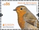 European Robin Erithacus rubecula  2019 Europa Sheet