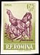 Western Capercaillie Tetrao urogallus  1956 New colour imp