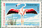 Greater Flamingo Phoenicopterus roseus  1987 Fauna of nature reservations 12v sheet