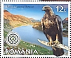 Golden Eagle Aquila chrysaetos  2019 Romania, a European treasure 6v sheet
