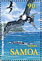 Lesser Frigatebird Fregata ariel  2004 Seabirds of Samoa Sheet