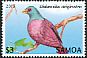 Tooth-billed Pigeon Didunculus strigirostris  2013 Definitives 12v set