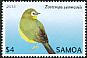 Samoan White-eye Zosterops samoensis  2013 Definitives 12v set