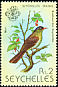 Seychelles Bulbul Hypsipetes crassirostris  1980 Fauna Booklet