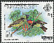 Souimanga Sunbird Cinnyris sovimanga  1994 Overprint HONG KONG 94 on Zil Elw Sesel 1983.01 